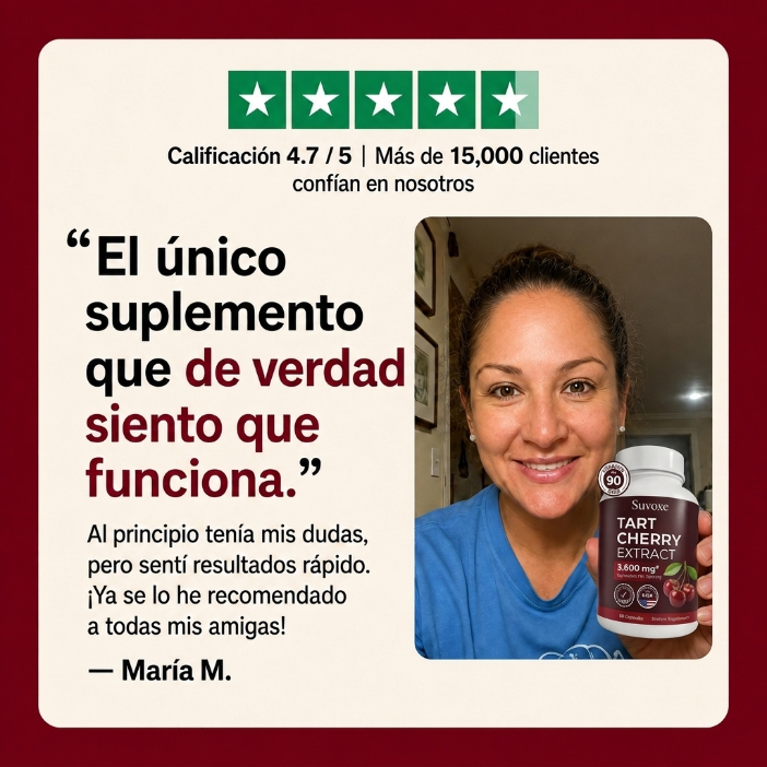 Suvoxe – Extracto de Cereza Ácida
