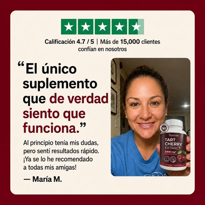 Suvoxe – Extracto de Cereza Ácida