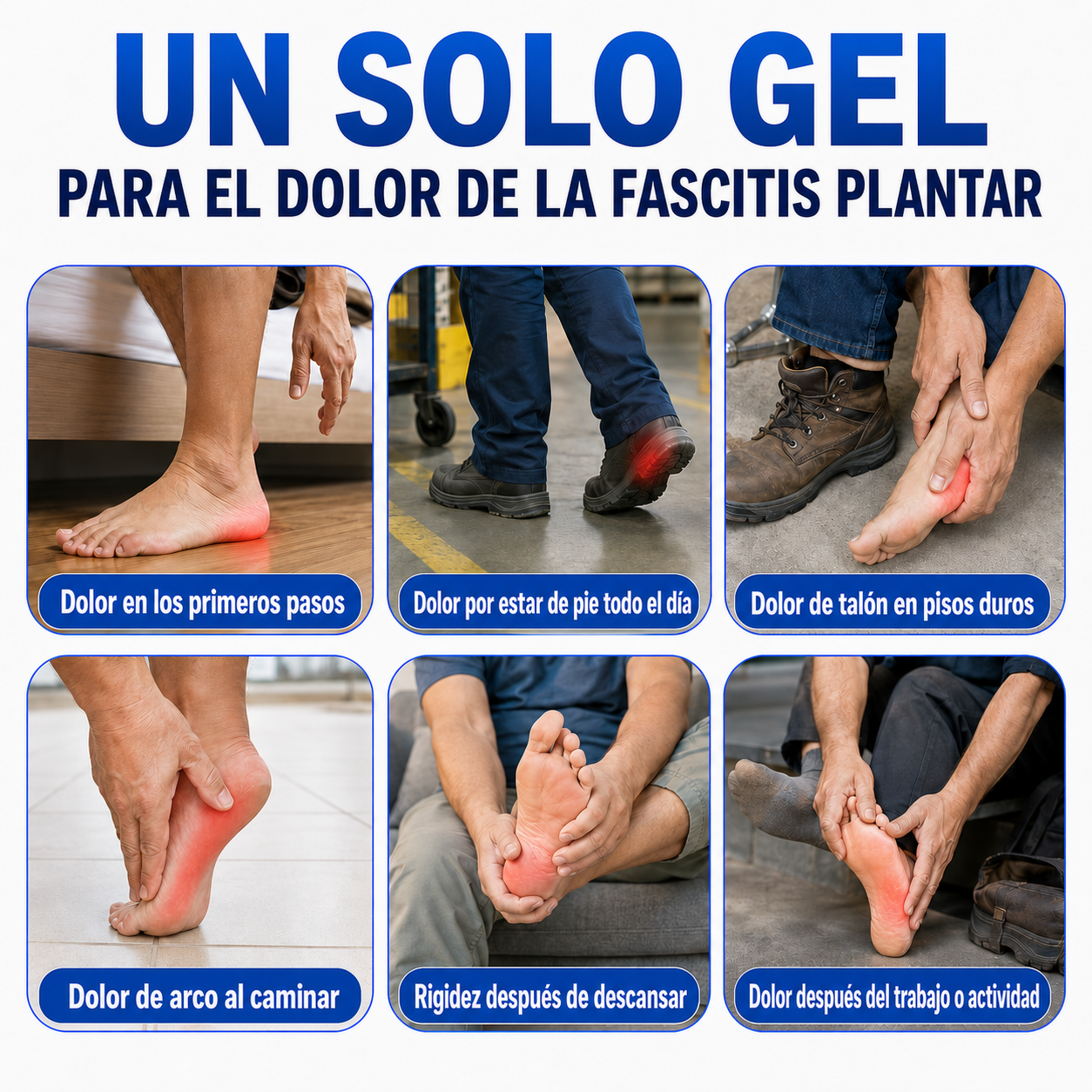 Suvoxe Gel para Fascitis Plantar