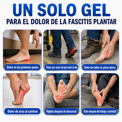Suvoxe Gel para Fascitis Plantar