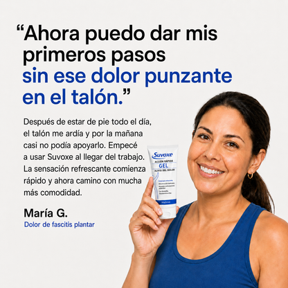 Suvoxe Gel para Fascitis Plantar
